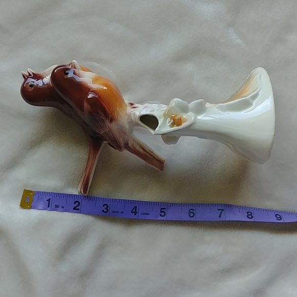 Vintage ceramic bird robin bud vase - Picture 7 of 11